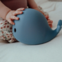 Flow night light Whale Moby Small blue (15cm)