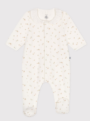 Pyjama velours fleuri - A0AST - 1M